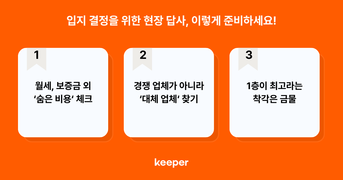 키퍼 cctv, 창업 준비, 입지 선정, 상권 분석, 상권 분석 사이트, 현장 답사